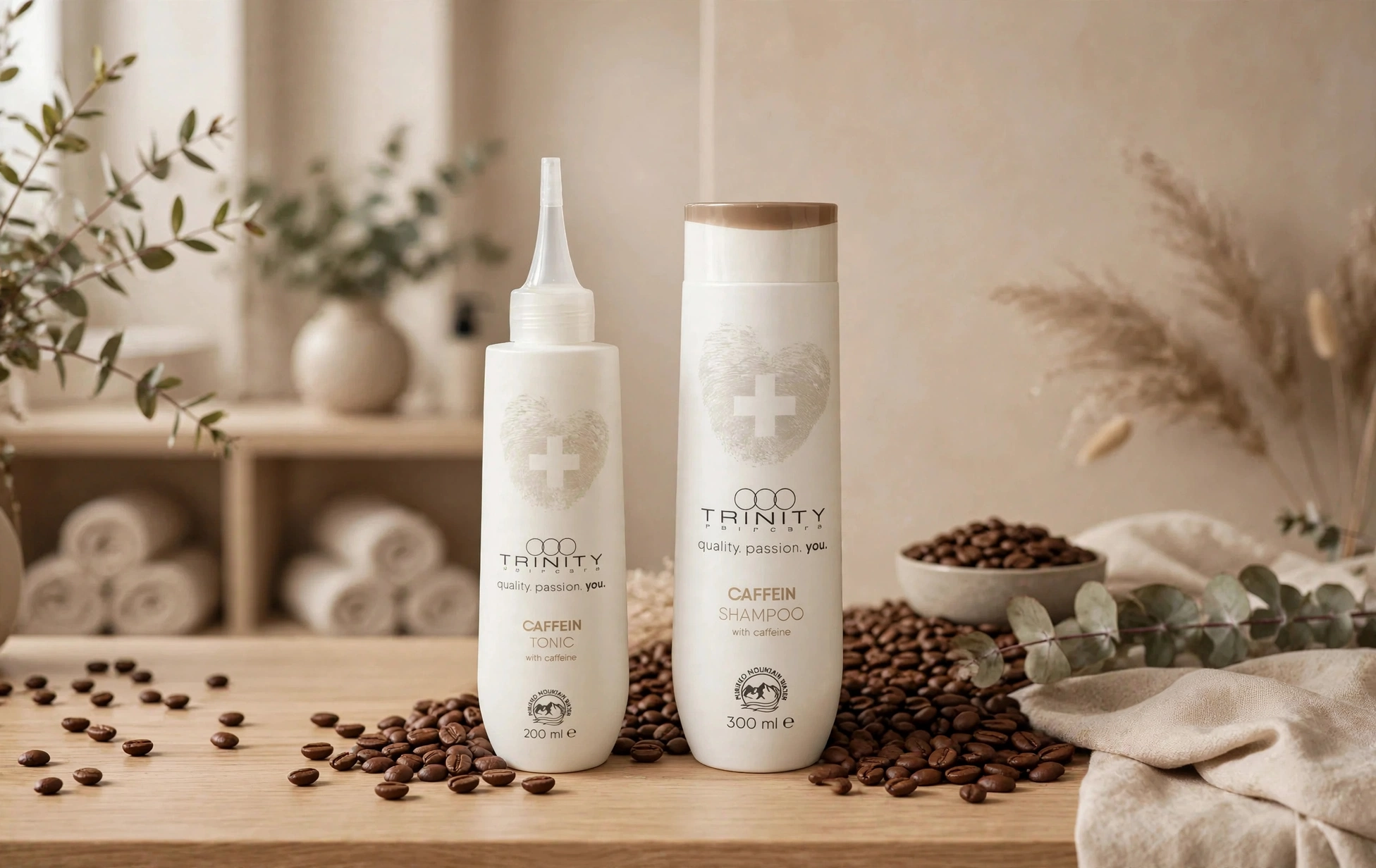 Start Trinity Caffeine Haarpflegeprodukte für kräftiges Haar